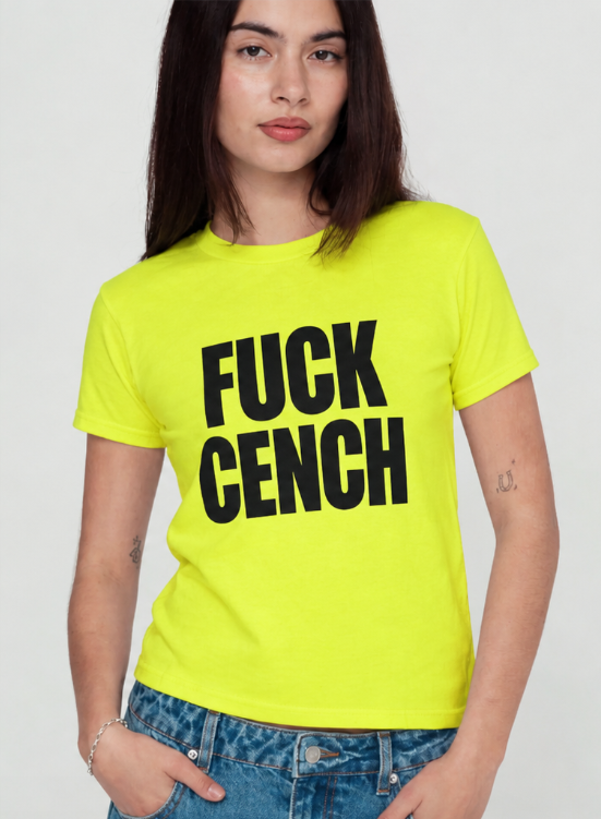 baby tee Fuck cench - Afbeelding 2